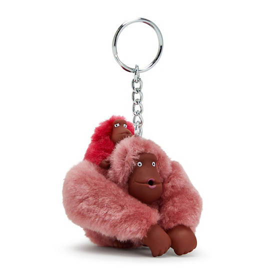 Accessoires Kipling Mom And Baby Sven Monkey Keychain Rouge | FR 1265UZ